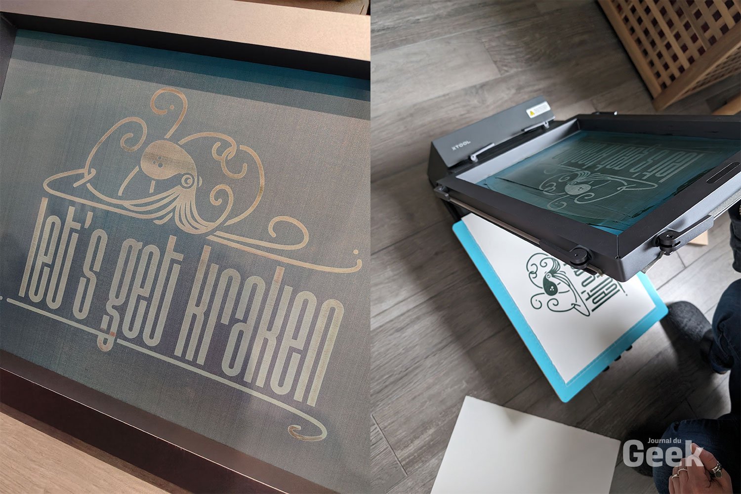 Screen printing has never been easier at home