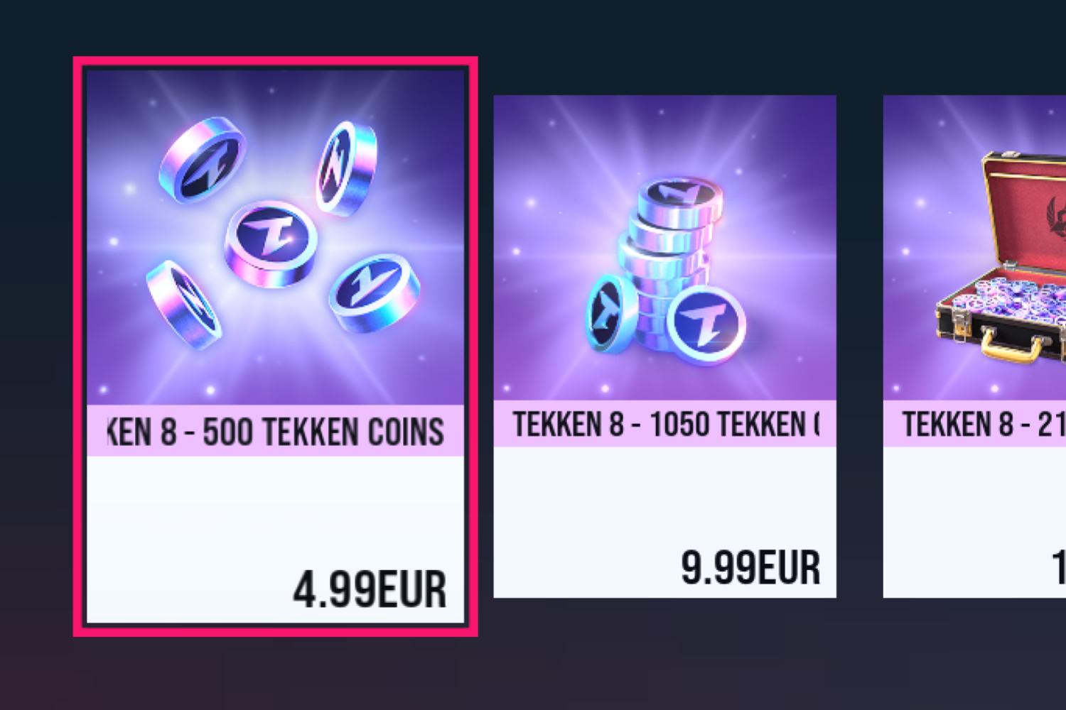 Tekken Coins