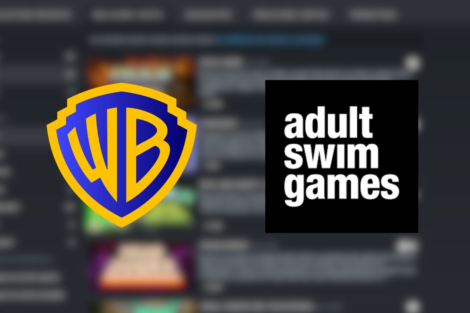 Warner Bros Adult Swim Games Logo