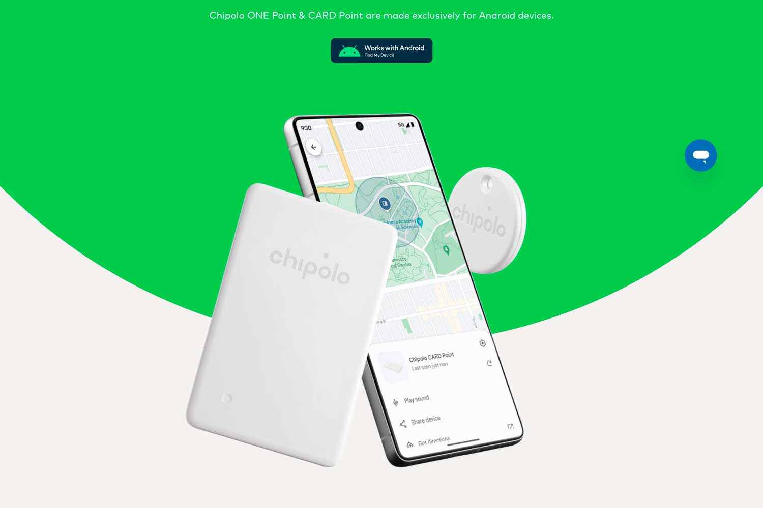 Google Find My Device Chipolo