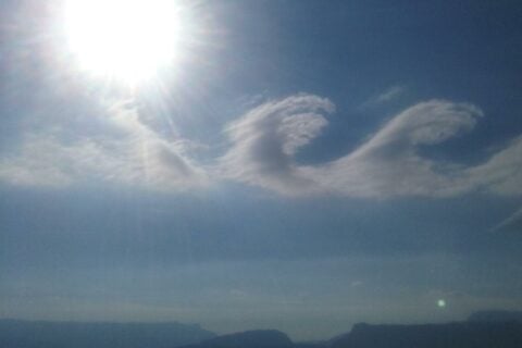 Kelvin Helmholtz Instability Clouds