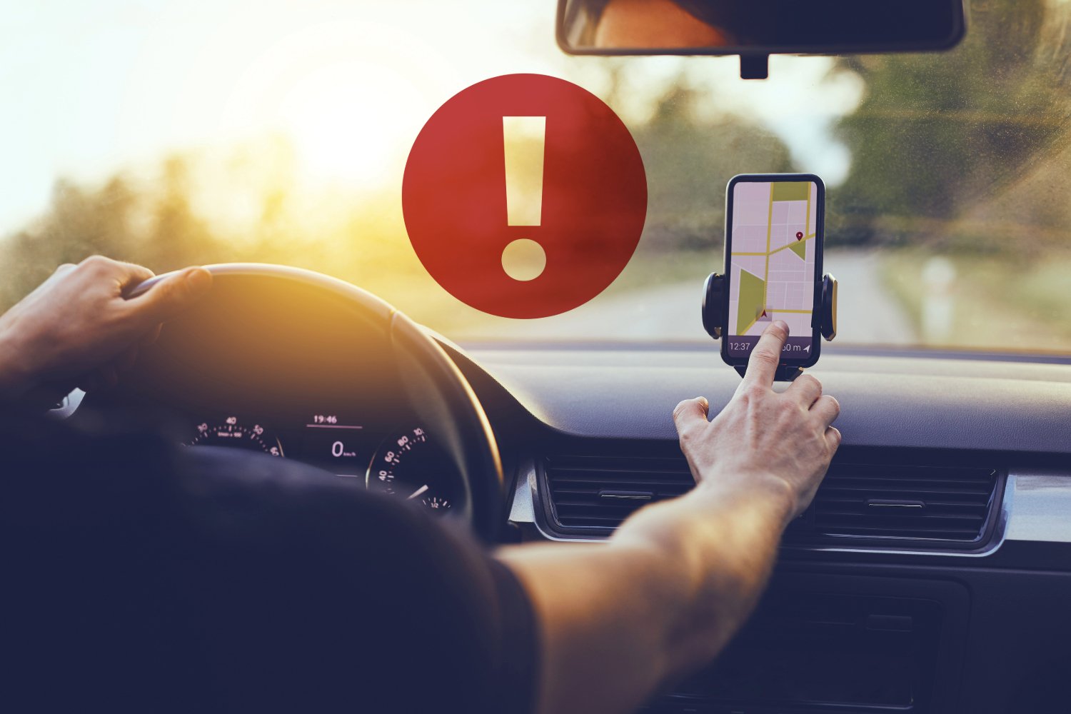Is it illegal to use GPS on a smartphone while driving?