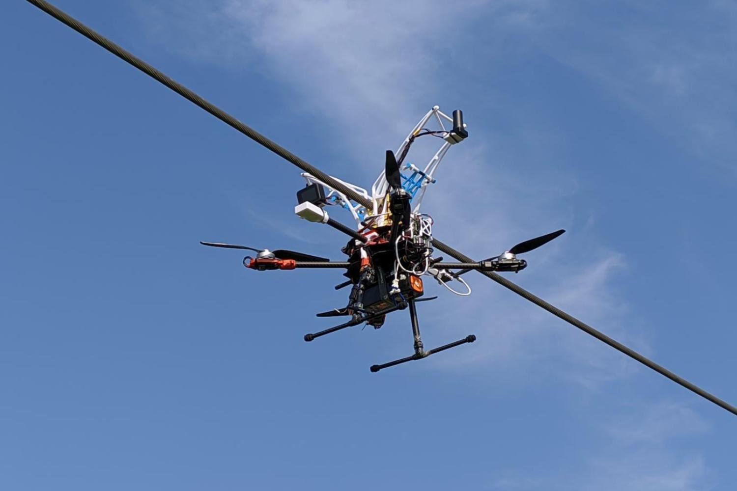 Drone Ligne électrique