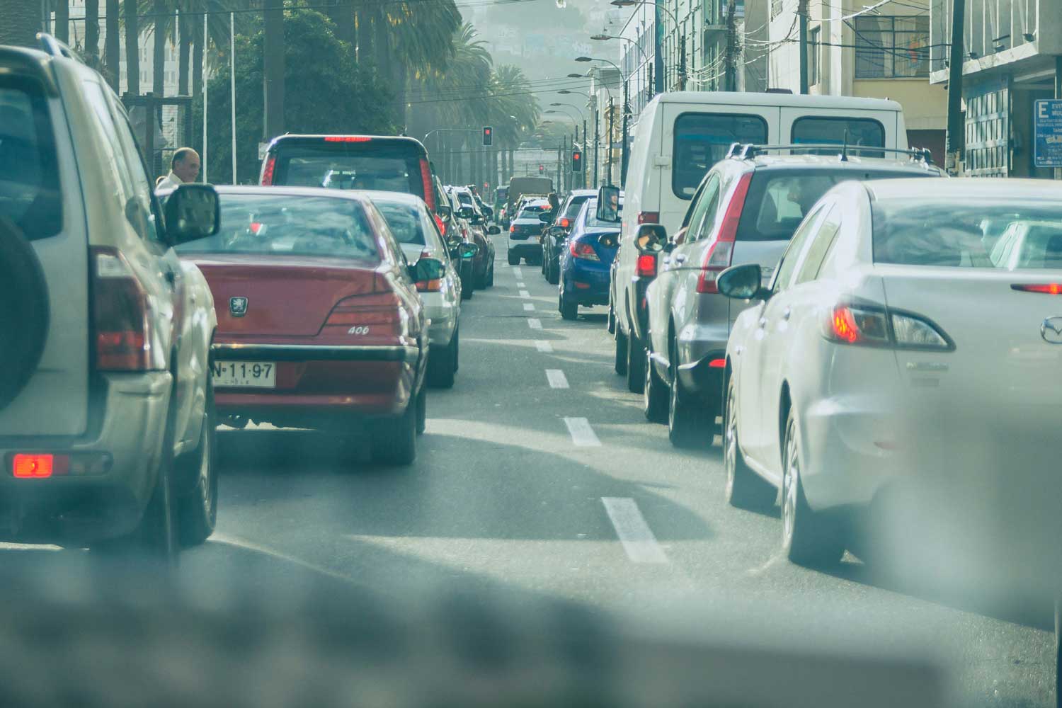 Embouteillage Voiture