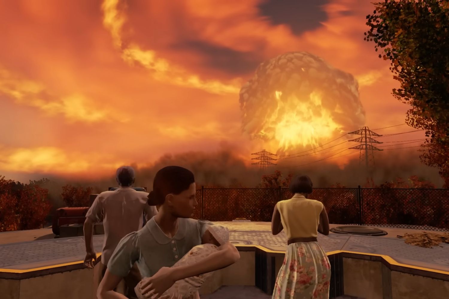 Explosion Nucléaire Fallout 4