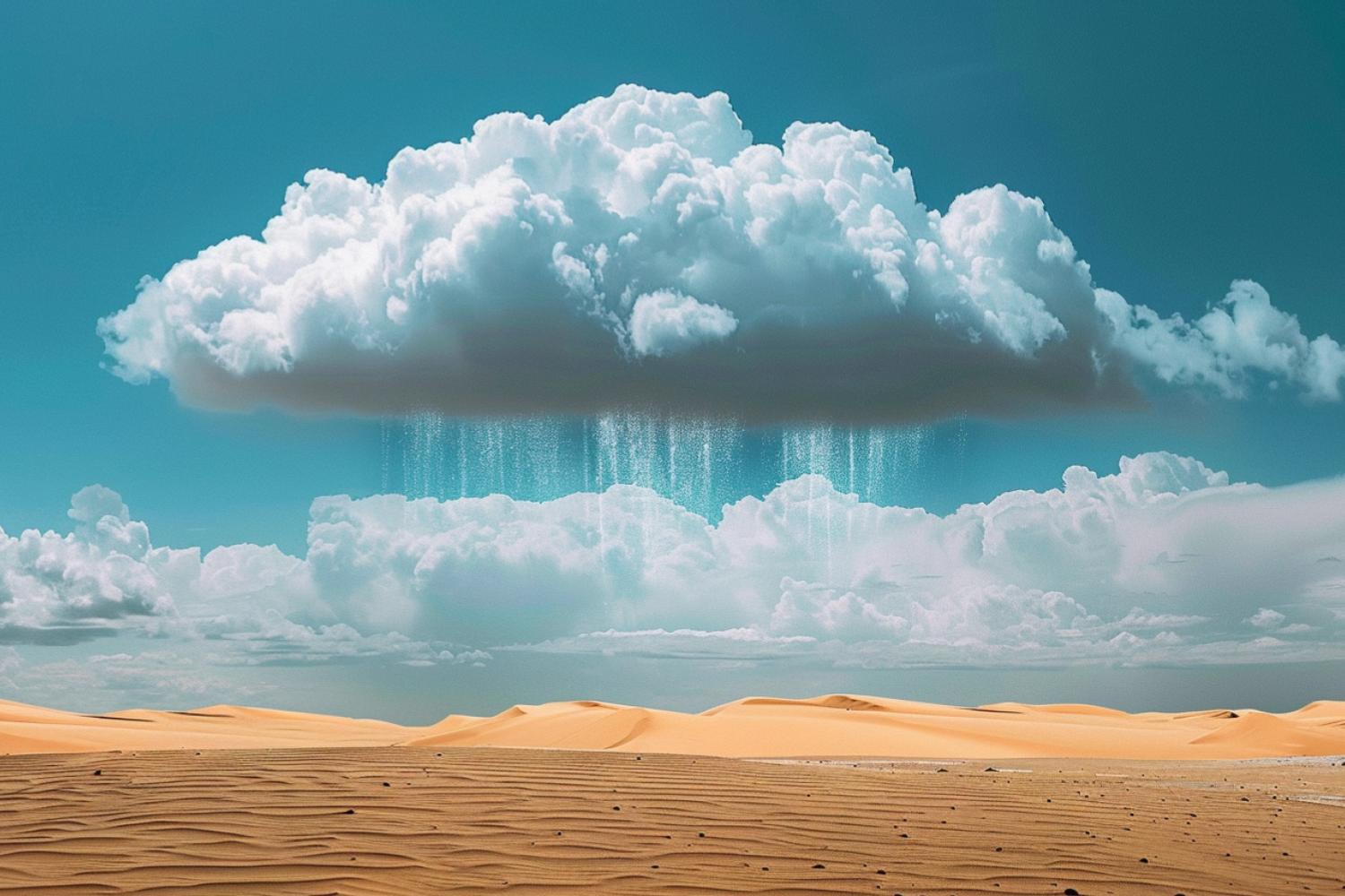 Rain Cloud Desert
