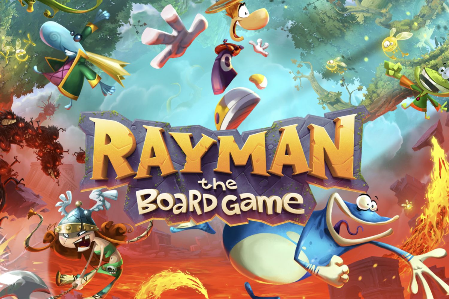 Rayman The Board Game Logo