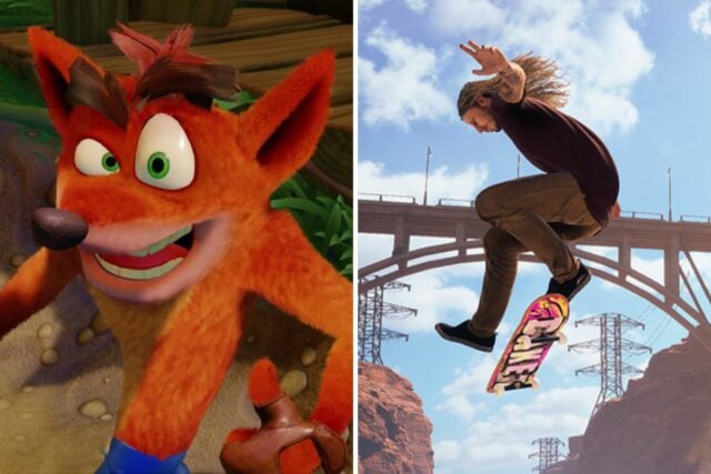 Crash N Sane Trilogy Tony Hawk Skater 2 Game Pass