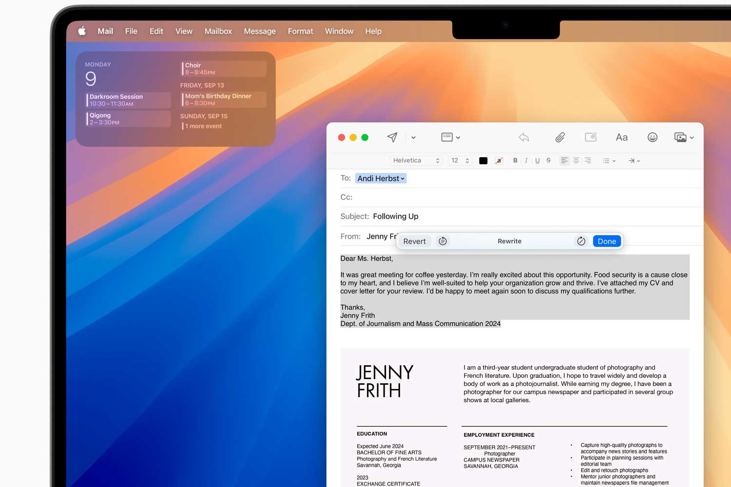 Apple Intelligence Writing Tools
