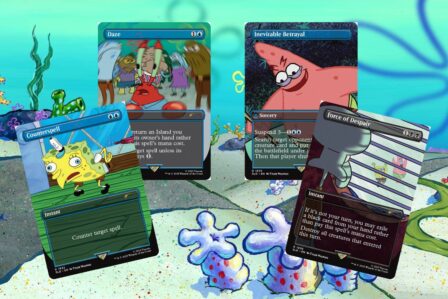 Cartes Magic Bob Léponge