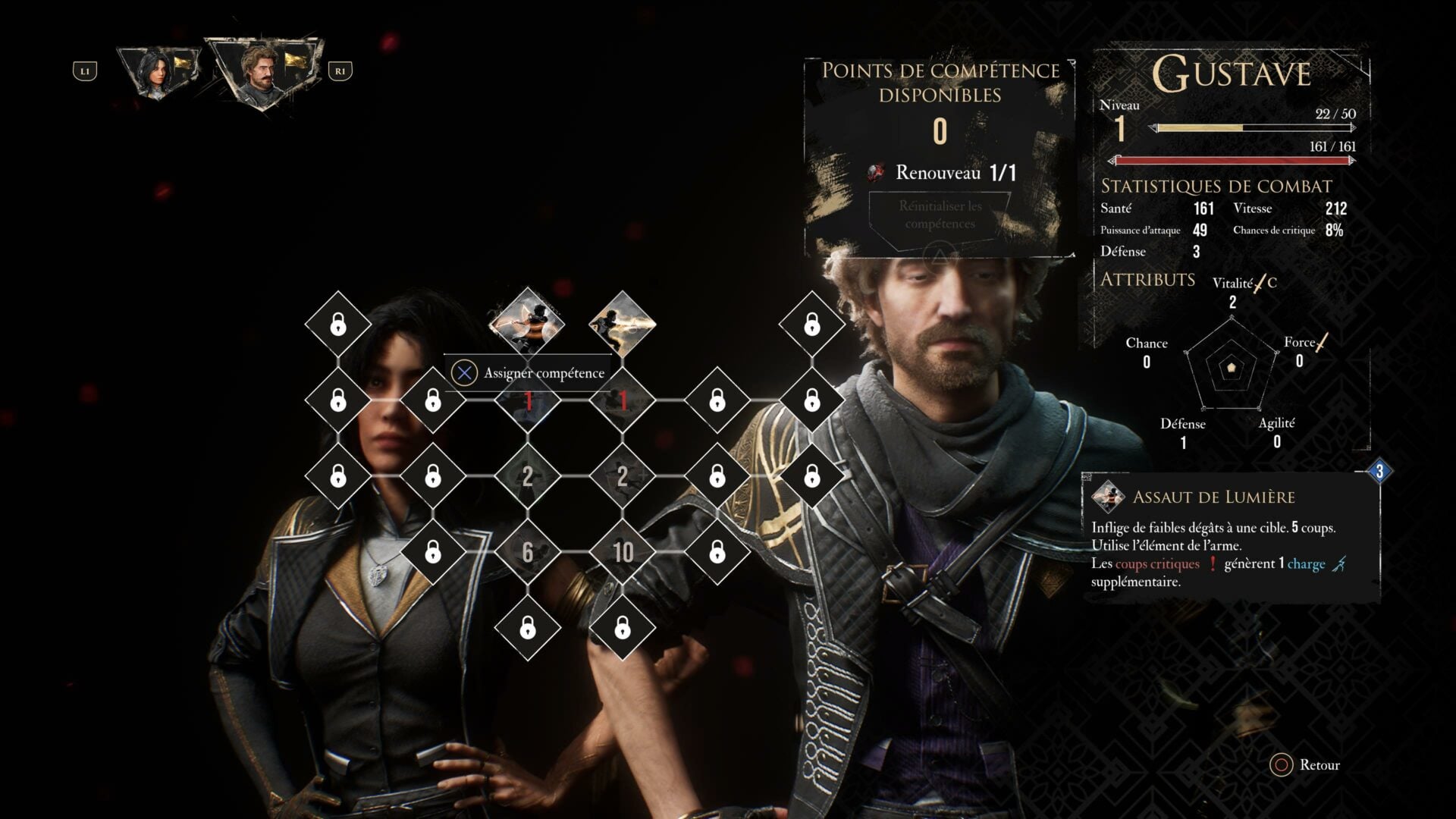 Clair Obscur Arbre De Compétences