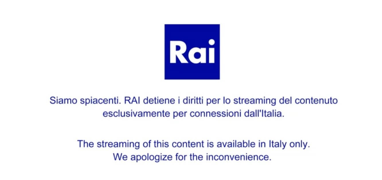 Message Geo Blocage Chaine Rai