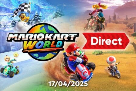 Mario Kart World Direct Logo