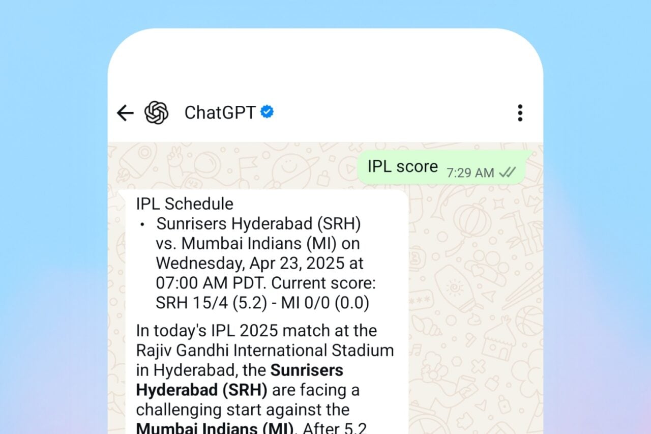 Wahtsapp Chatgpt