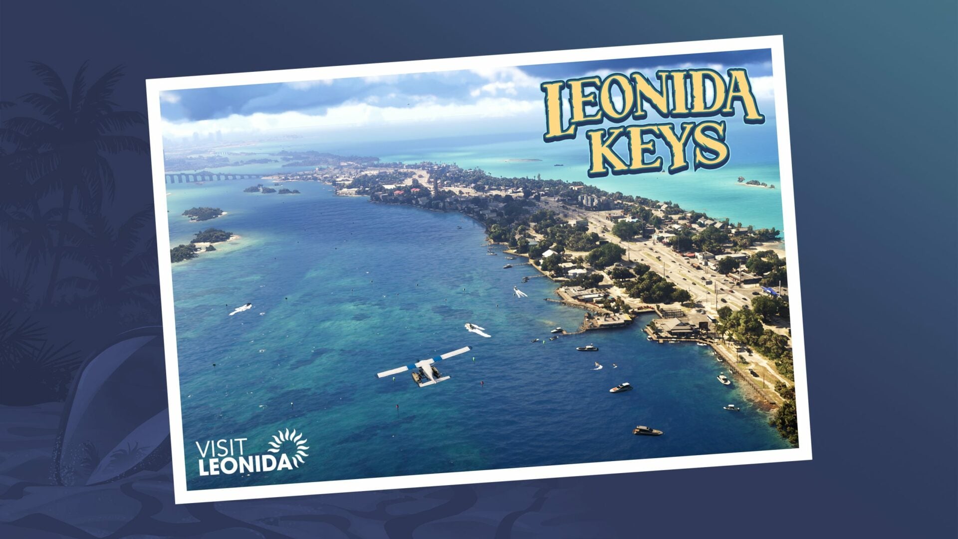 Leonida Keys Carte Postale Paysage Scaled