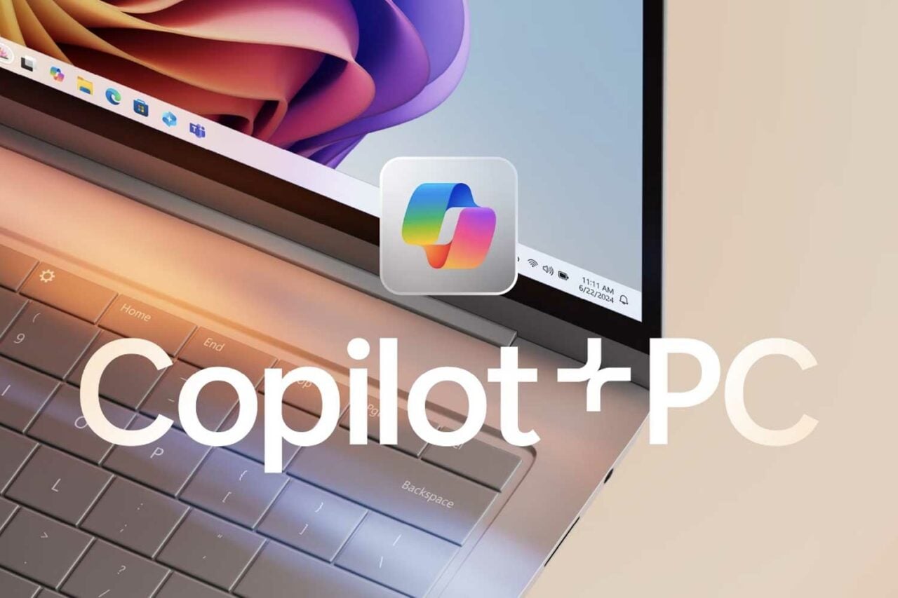 Microsoft Laptop Copilot Logo