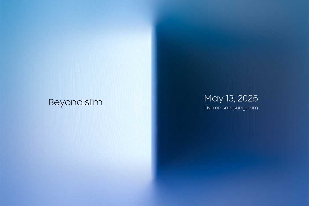 Samsung Galaxy S25 Edge Launch Invitation