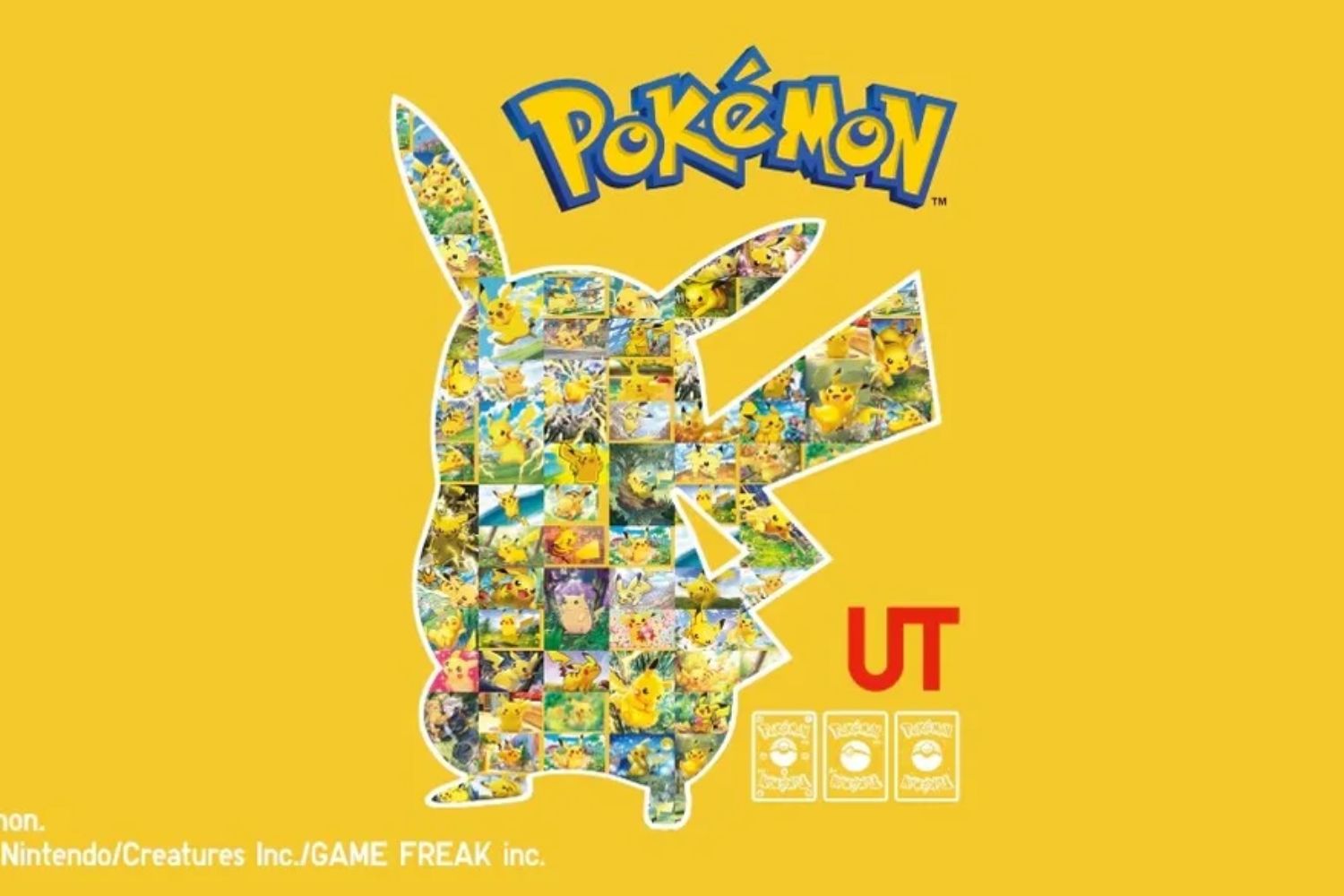 Collection Pokémon Tcg Uniqlo Ut Image Promotionnelle