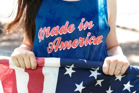 Made In America Etats Unis Drapeau