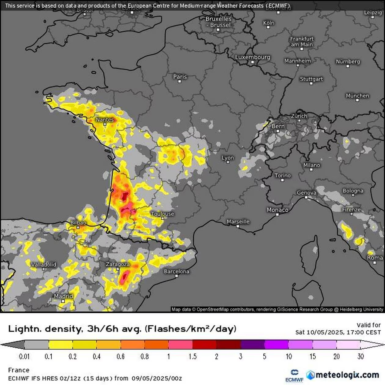 Meteo Eclairs