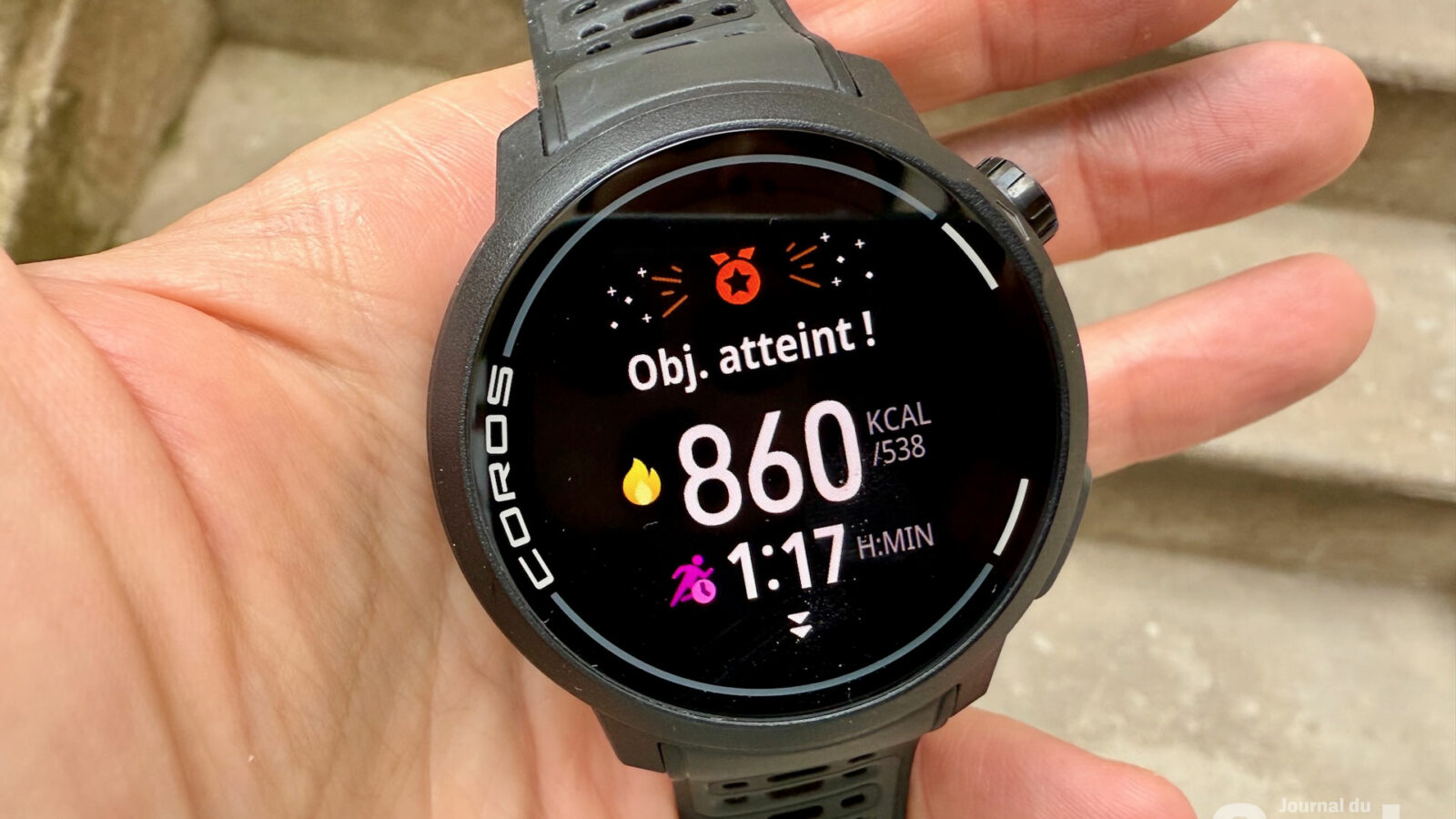Montre GPS Sport COROS Pace Pro – écran AMOLED 1,3 Pouce, Batterie 20 Jours, Cartes Hors Ligne, Processeur Rapide, Gris