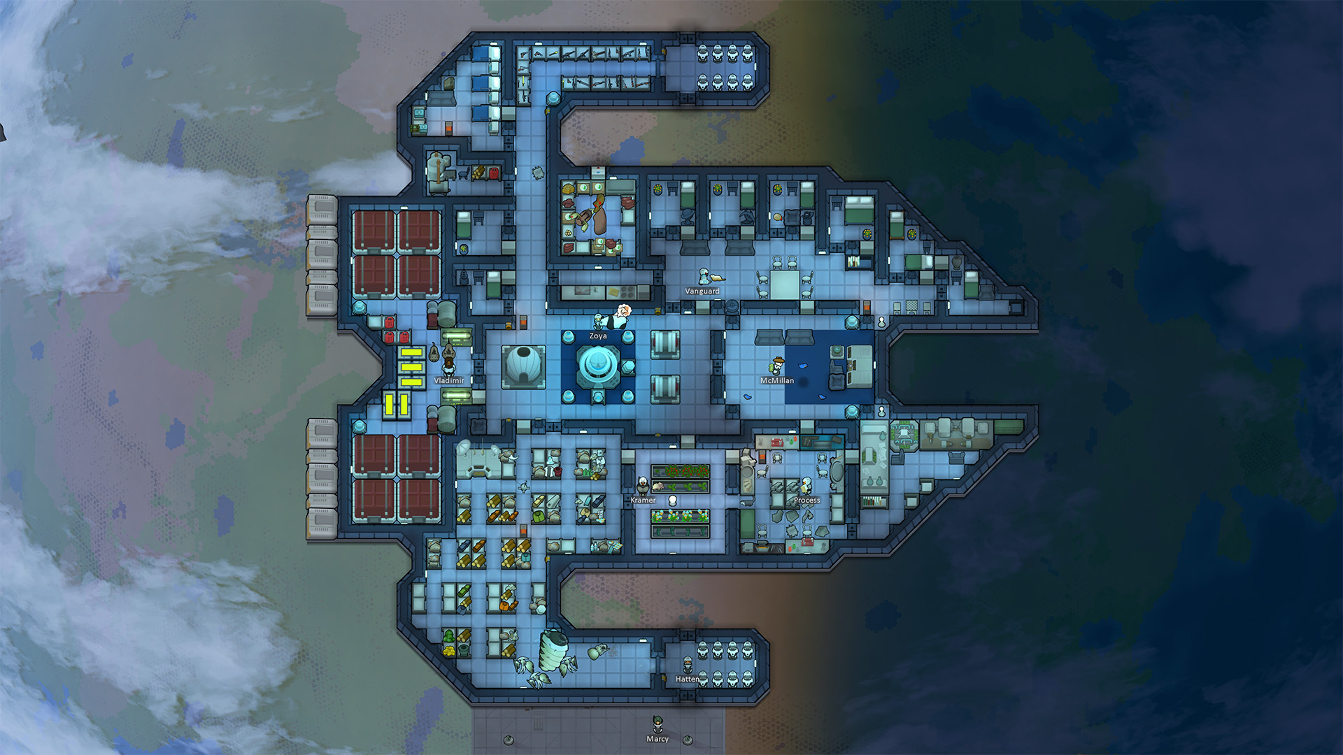 Rimworld Odyssey Vaisseau
