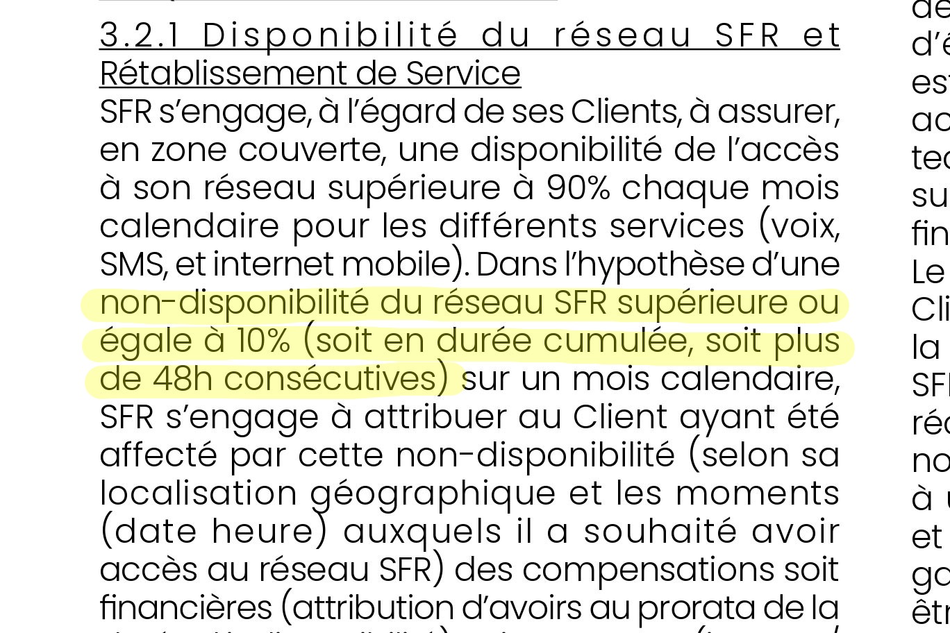 Sfr Conditions Generales Abonnement