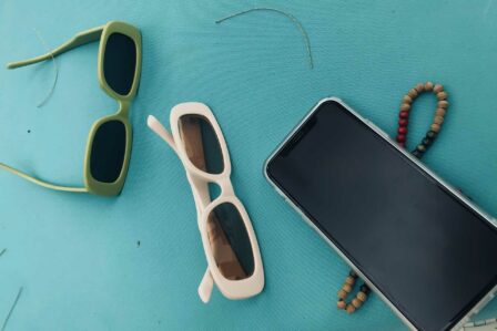 Smartphone Plage Canicule