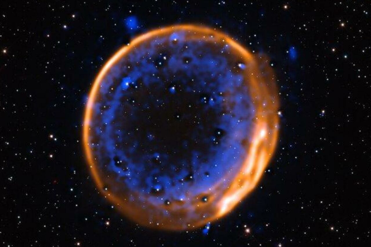 Double Explosion Supernova Zoom
