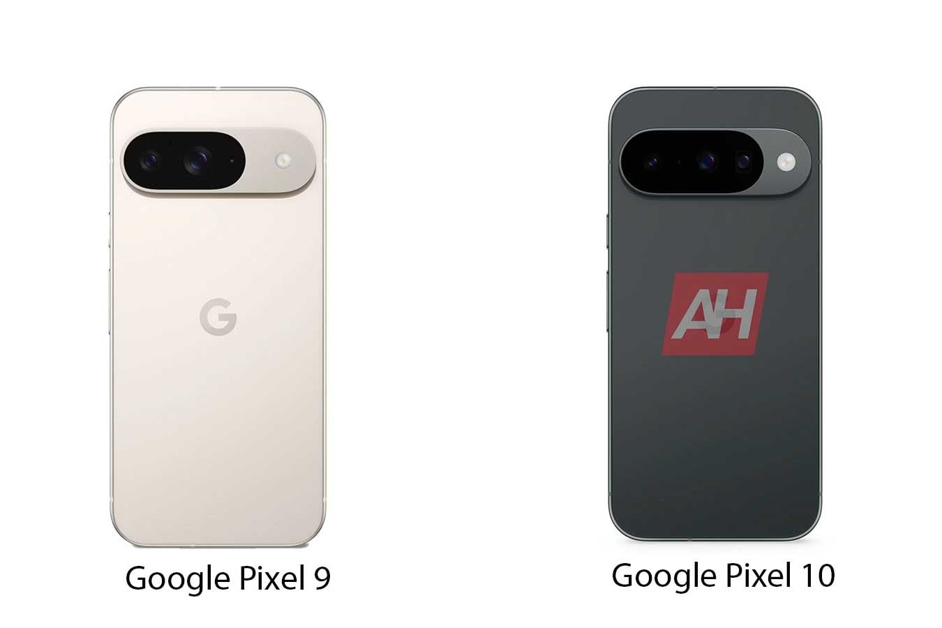 Google Pixel 9 Vs Pixel 10 Rendu