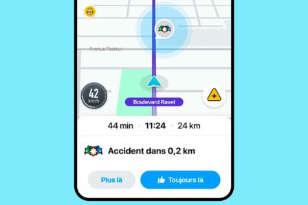 Waze Signalement Accident