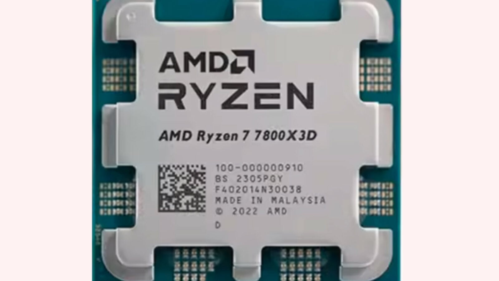 AMD Ryzen 7 7800X3D: the ultimate gaming processor drops to -47% 🔥
