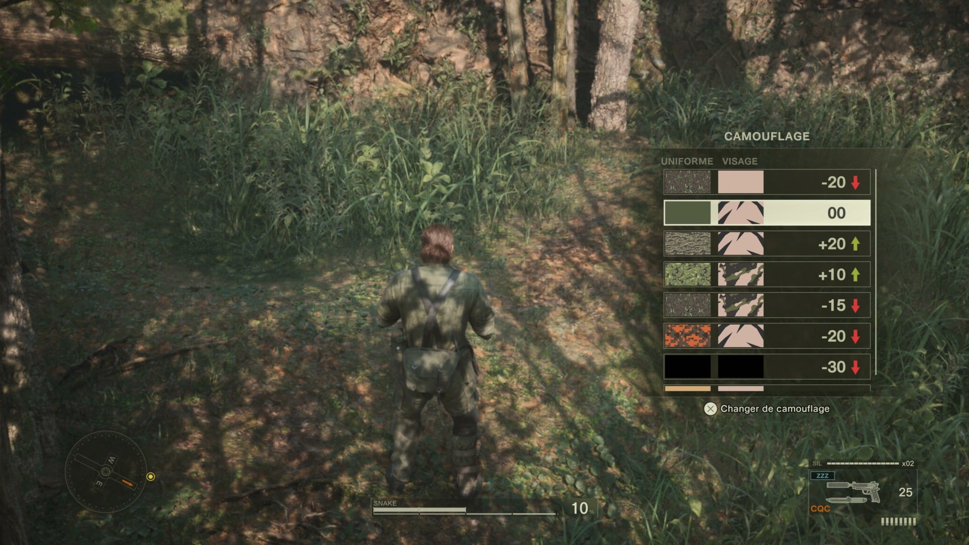 Metal Gear Solid Δ Snake Eater Camouflages