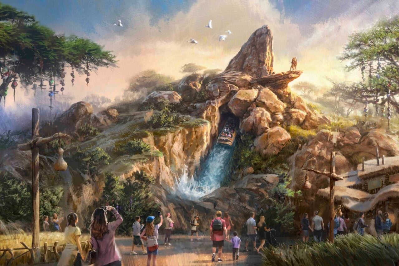 Disney Adventure World Roi lion attraction