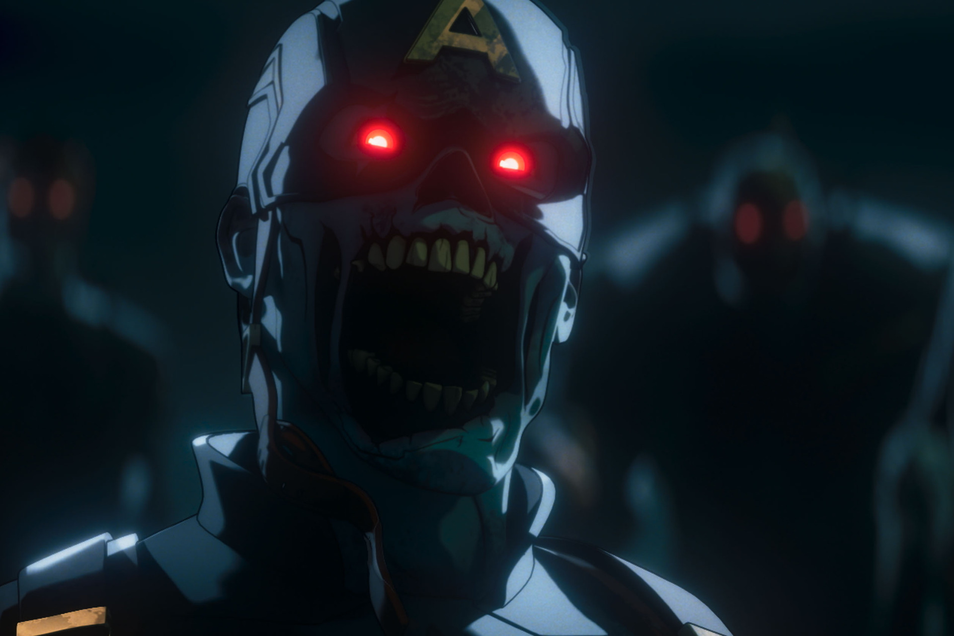 Captain America Zombie