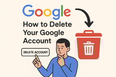 Comment supprimer un compte Google ou Gmail ? Image générée par IA