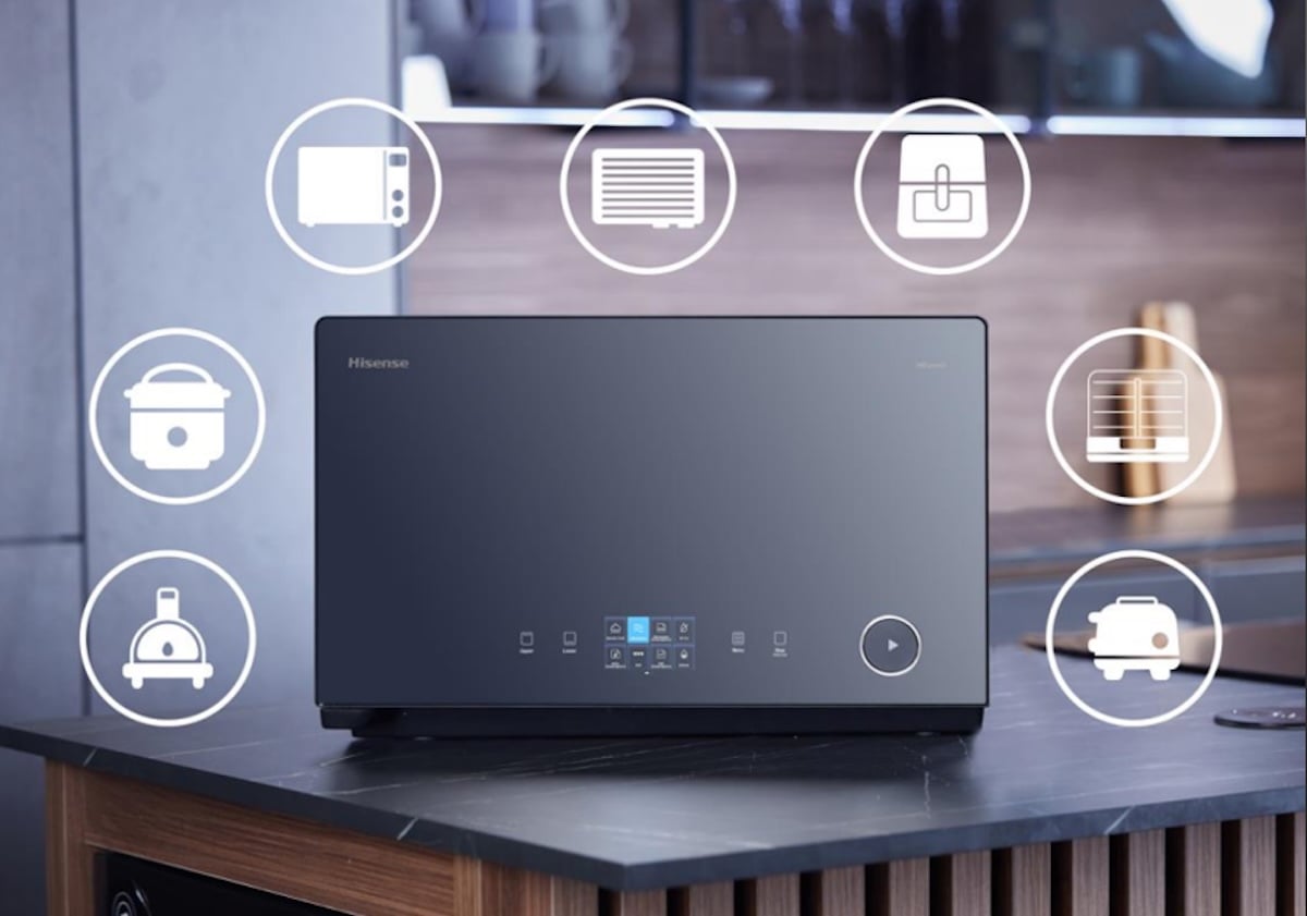 Four Hisense Hispeed Oven