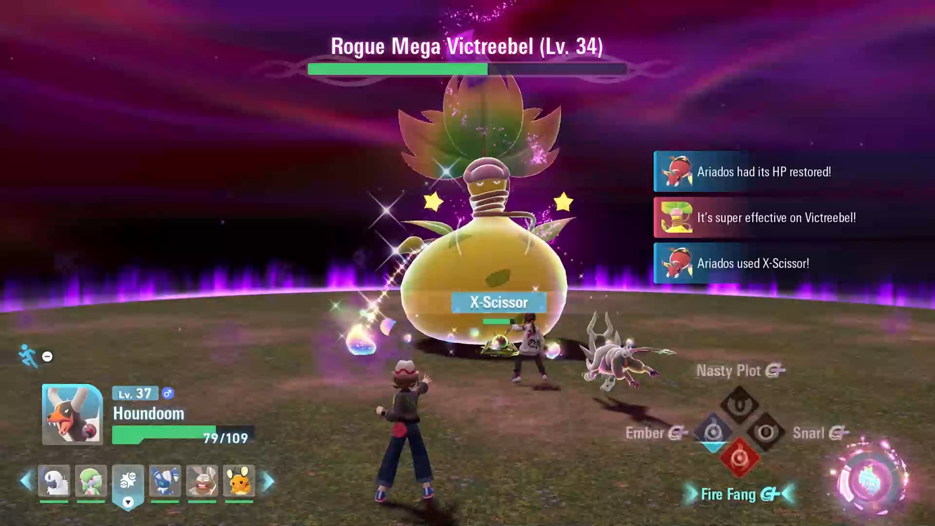 Plza Paris Event 10 En M Rogue Battle Victreebel