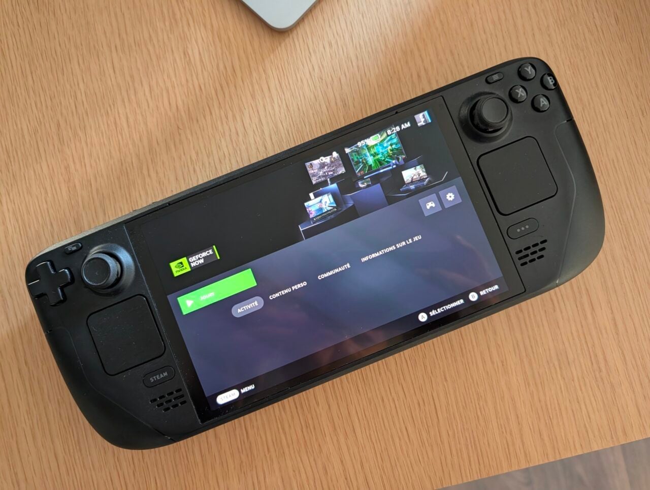 Steamdeck x GeForce NOW