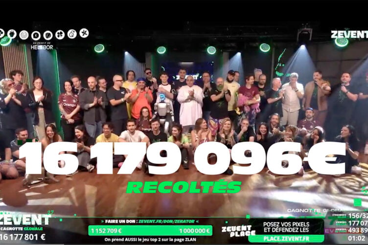 ZEvent : avec 16 179 096 euros, le ZEvent 2025 confirme son flop (ou pas)