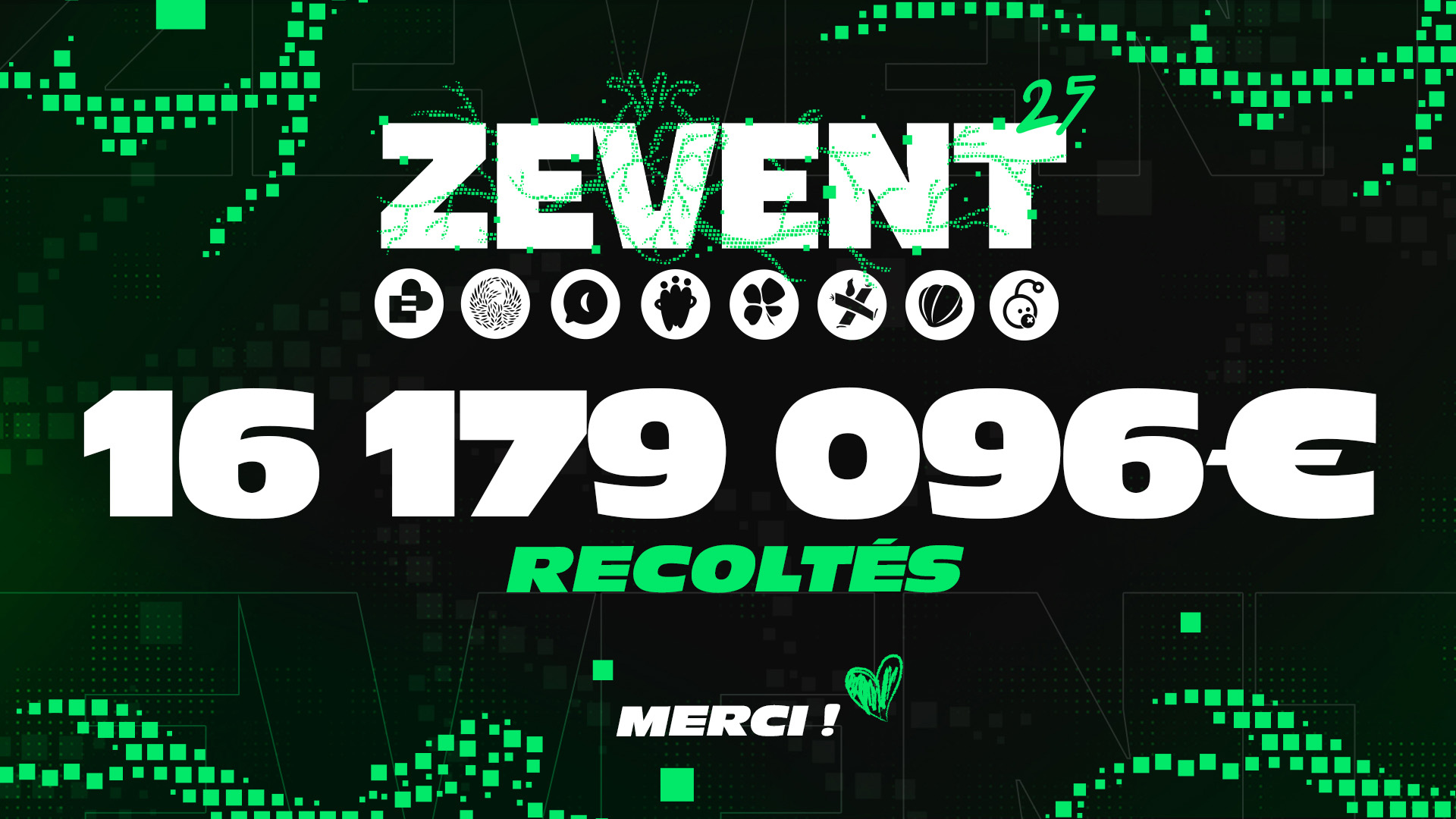 Cagnotte Totale Zevent 2025