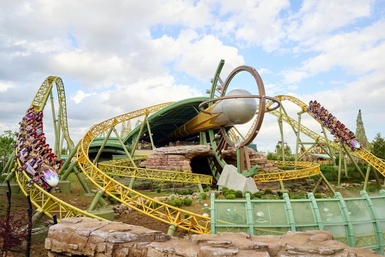 Stardust Racers Montagne Russe Rollercoaster Epic Universe