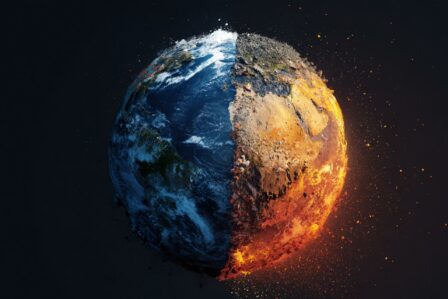 Terre Limite Planétaire Midjourney