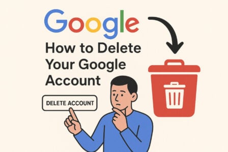 Comment supprimer un compte Google ou Gmail ? Image générée par IA