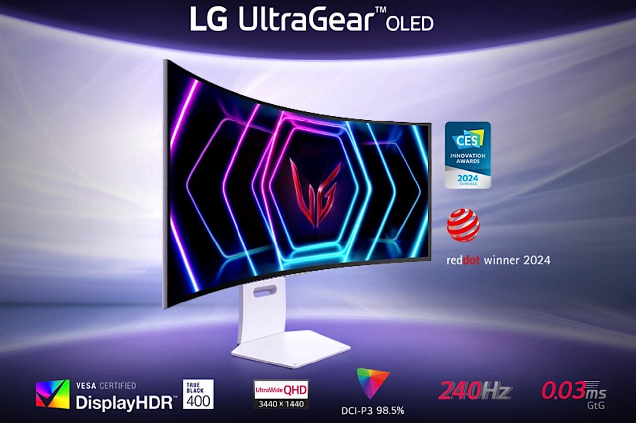 LG UltraGear 34GS85QE-W