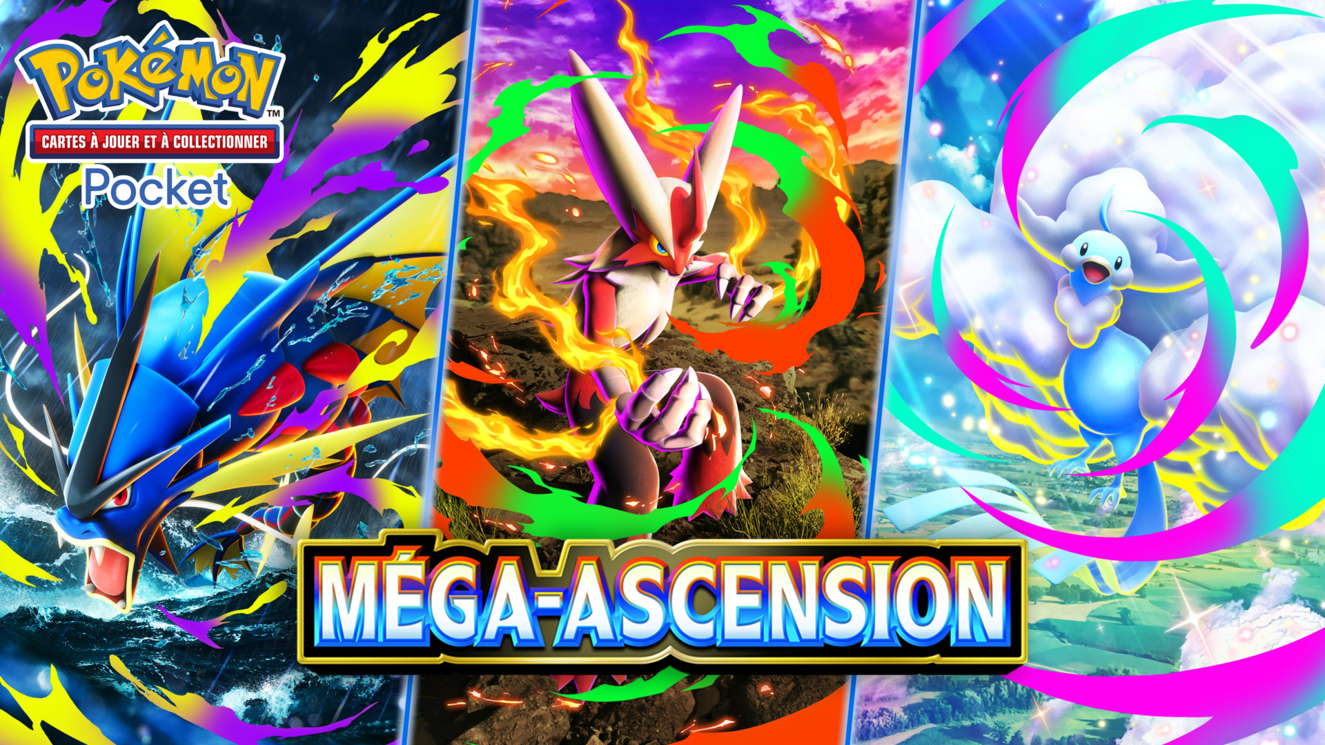 Pokemon Tcg Pocket Mega Rising Key Art Fr