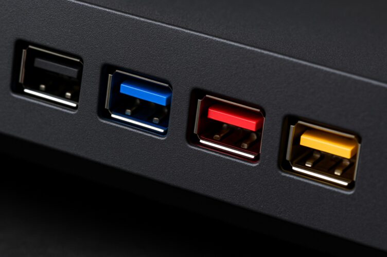 Pourquoi la couleur de vos ports USB change tout (et vous ne le saviez pas)