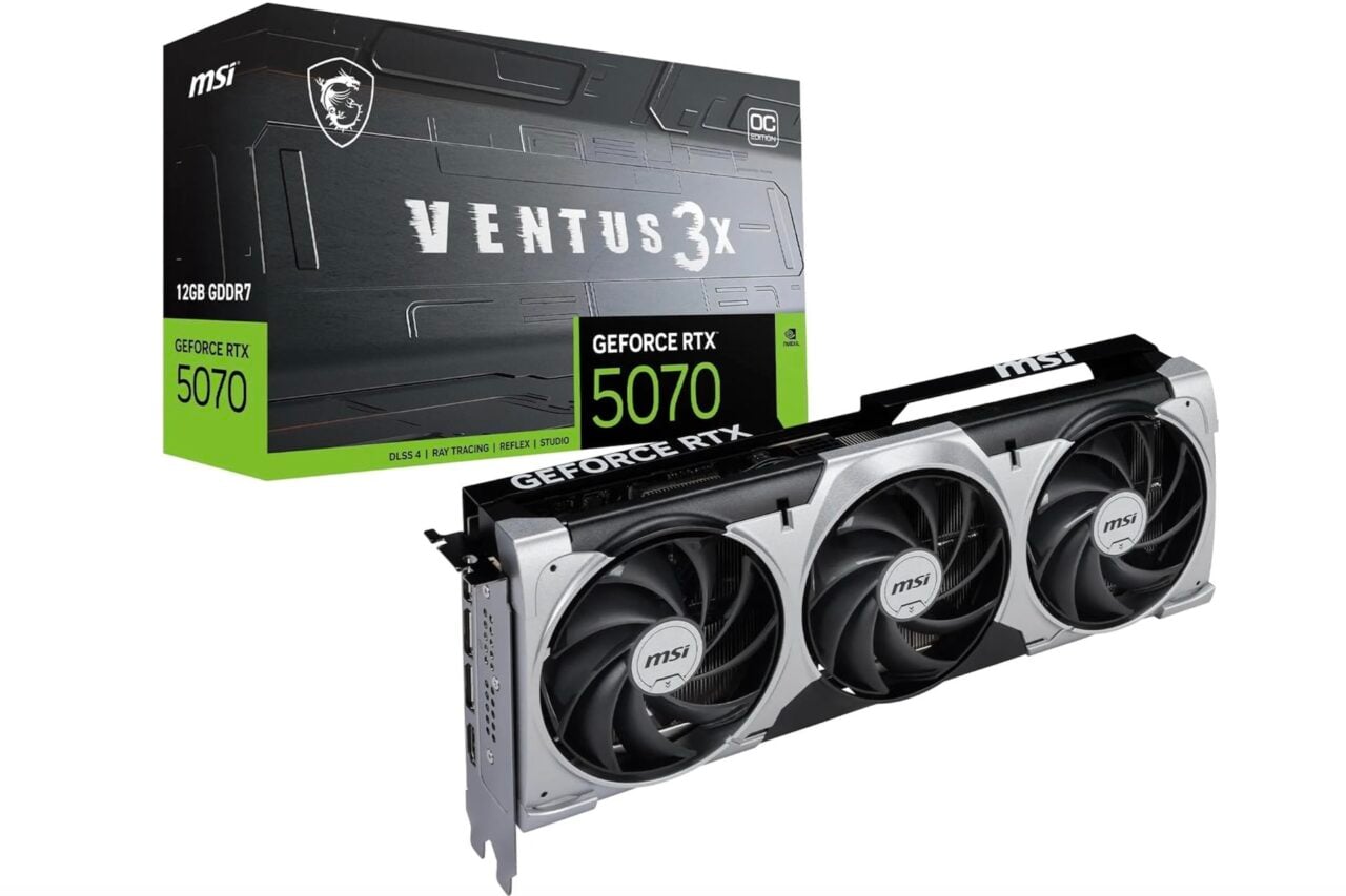 MSI Nvidia GeForce RTX 5070 12G Ventus 3X OC