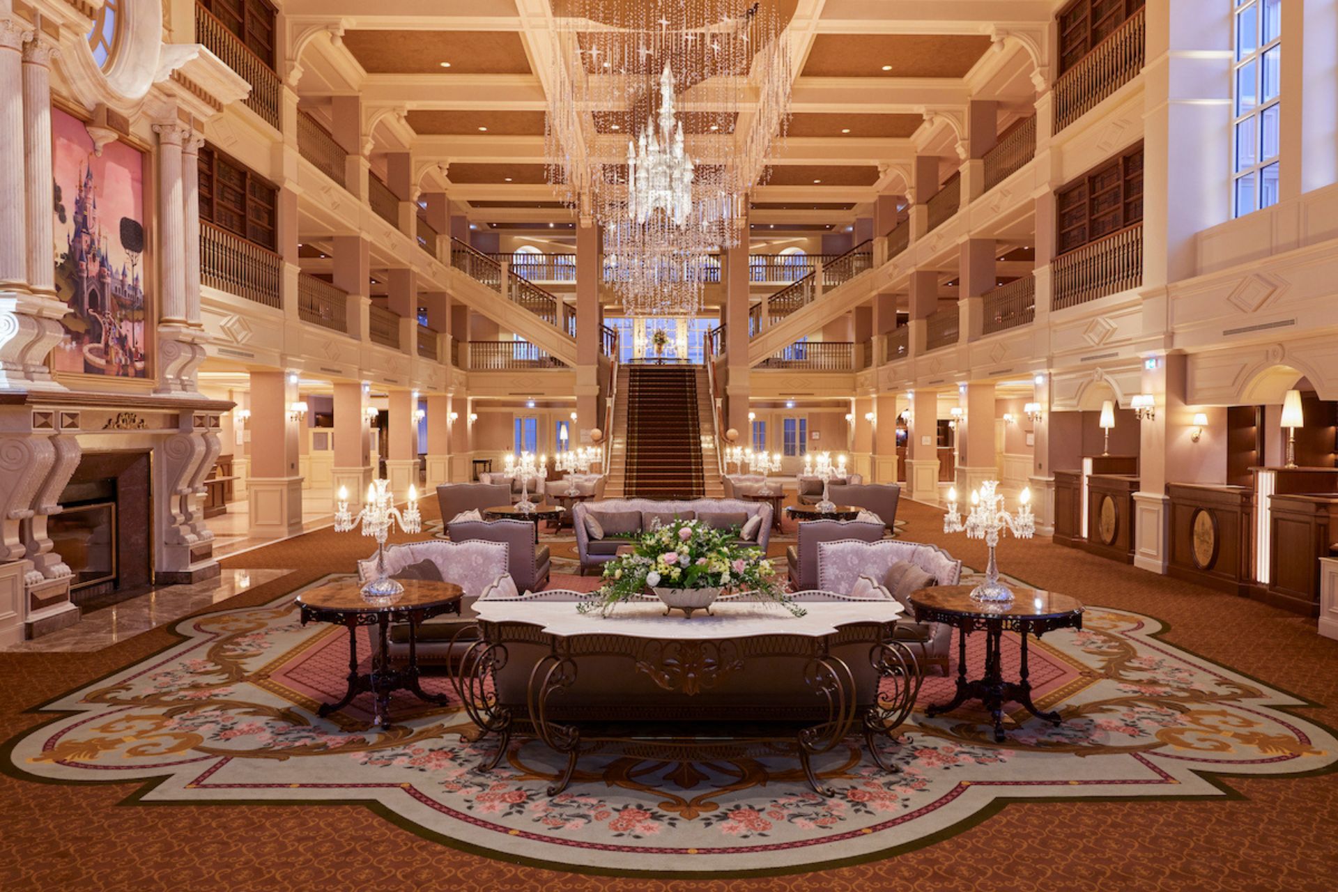 Disneyland Hotel Lobby