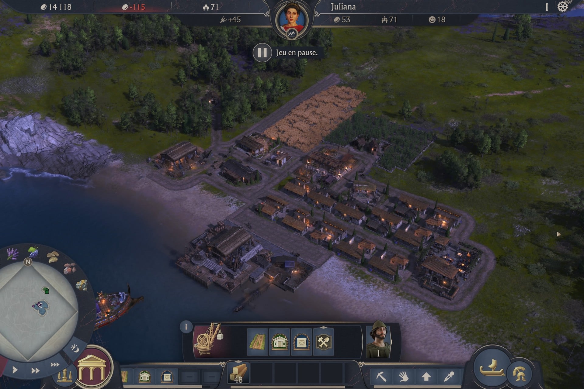 Test Anno 117&nbsp;: Pax Romana sur PS5&nbsp;: elle était romaine, ma galère